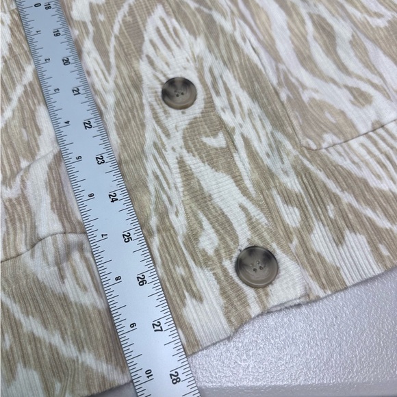 Kathy Ireland® Fashion 360 Maxima Printed Ikat Cardigan Size XL - Picture 8 of 9